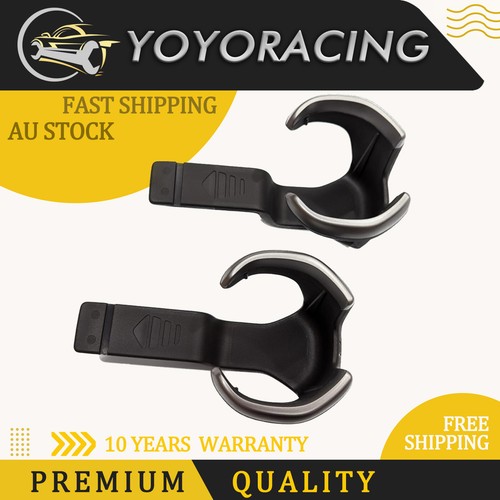 2x Black Dash Cup Holders For Holden Colorado RG & Chevy Colorado S10 Trailblazer (2017)