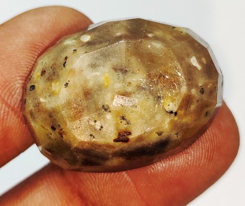 Natural African Gold Shine Sapphire Untreated Mixed Cut Shape Loose Gemstone B22 - Picture 13 of 21