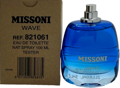Missoni Wave Eau De Toilette Spray For Men 3.4 Oz / 100 ml | eBay