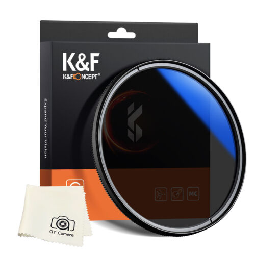 Nuevo K&F Concept Polarizador Circular Lente CPL Filtro 49 52 55 58 62 67 72 82mm - Imagen 1 de 6