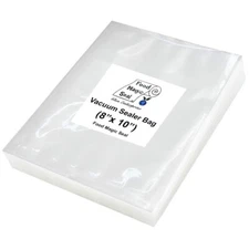 100 Bags 8" x10" Food Magic Seal 4 Mil for Vacuum Sealer Food Storage Bags!!