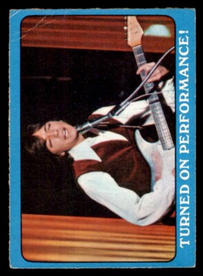 1971 OPC O-Pee-Chee Partridge Family Series 2 #35a Turned on Performance! GD *d2