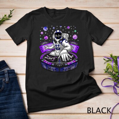 Astronaut Psychedelic Music DJ Psytrance Techno EDM Festival Unisex T-shirt