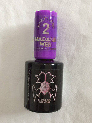 Manhattan Madame Web Super Gel Top Coat 12 ml - 001  Top Coat
