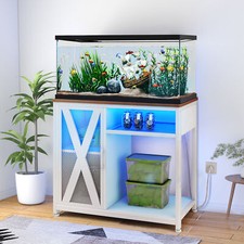 40-50 Gallon Aquarium Stand Cabinet with Power Outletst For Fish Tank