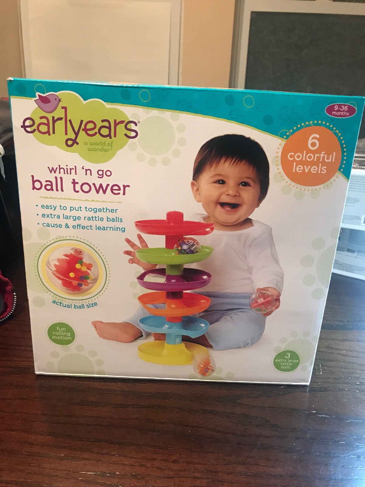 whirl and go ball tower