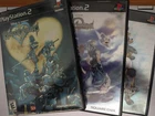 Kingdom Hearts 1, 2, Re: Chain of Memories PS2 Sony Playstation 2