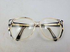 Vintage Liberty USA Eyeglass Frames A-303 138mm with MOP Inlay Temples