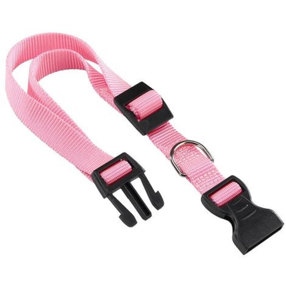 Collier chien moyen Nylon Ferplast Club C 20-56 ROSE - Photo 1/1