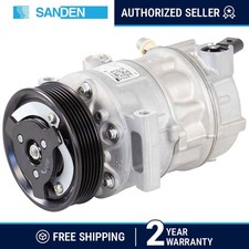 Oem Sanden 1748 Ac Compressor W Ac Clutch