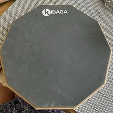 Kibaga Practice silent  Drum Pad 11" double sided