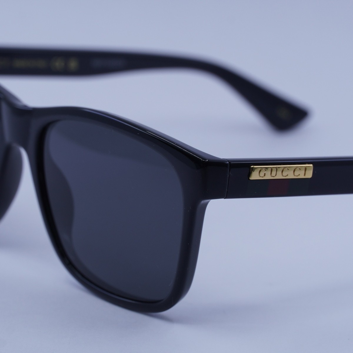 New GUCCI GG0746S 001 Black/Grey 57-17-145 Sunglasses | eBay