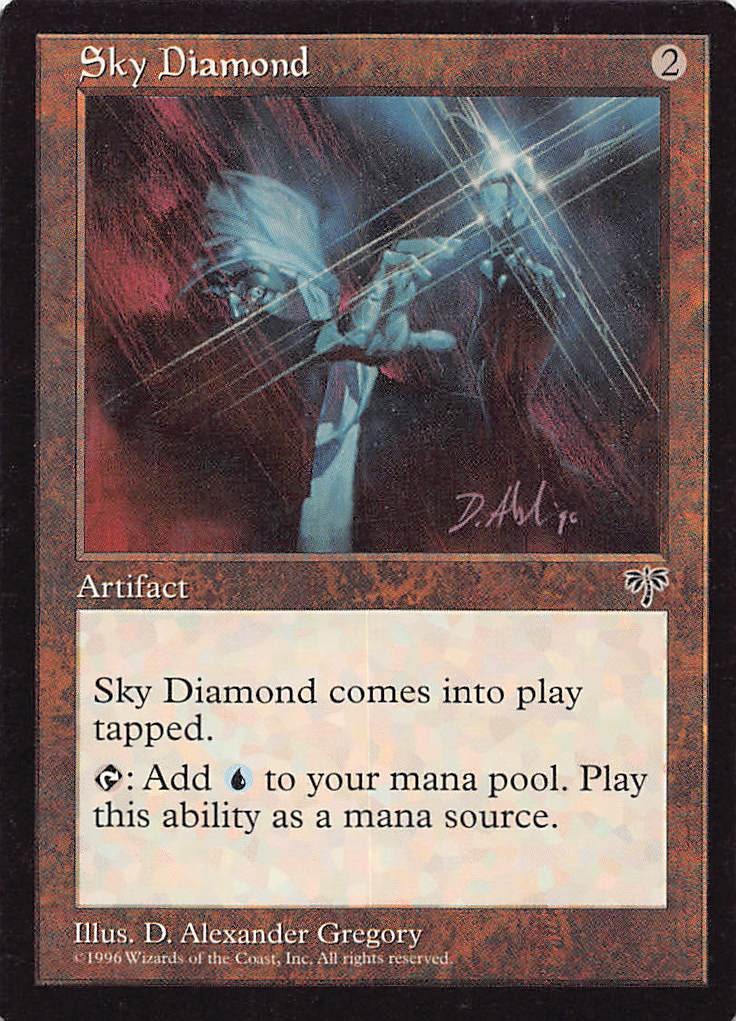 MTG Sky Diamond U Mirage Normal LP