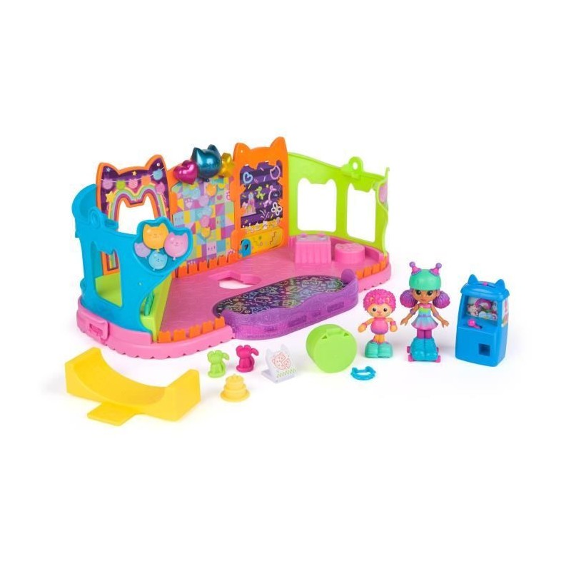 Playset Roller Disco Gabby et la Maison Magique Spin Master, jouet miniature fille garçon