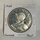1969 PANAMA BALBOA SILVER PROOF