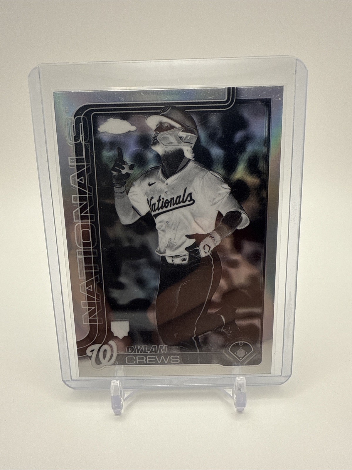 2025 Topps Chrome - Dylan Crews #146 Negative Refractor (RC)