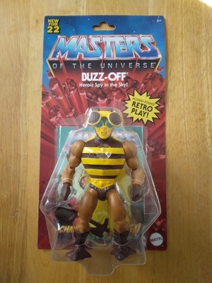 Masters of the Universe Origins Buzz-Off Figure: Wave 7 MOTU, New Factory Sealed
