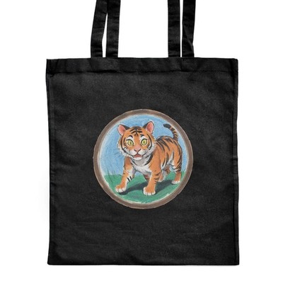 Shopper-Tasche 'Toyger Tiger' klassisch schwarz (ZB00023892)