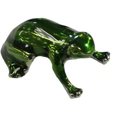 GANZ Glass Lucky Little Frog Pocket Charm & Story Card, Inspirational Keepsake