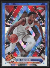 2023-24 Topps Chrome Sapphire OG Anunoby New York Knicks #123