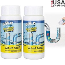 Powerful Sink Drain Cleaner Hair Clogs Oil Soap Residue Kitchen Bathroom New