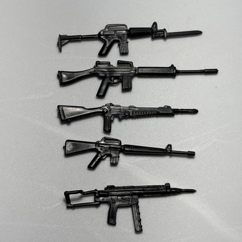 Tactical Battle Platform Complete Gun Rifle Set 1985 Vintage GI Joe Lot  ARAH