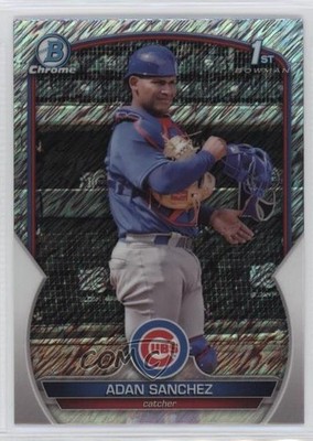 2023 Bowman Chrome Prospects Shimmer Refractor Adan Sanchez #BCP-219 7k8