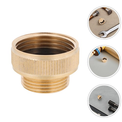 #ad 2 Pcs Brass Pressure Washer Connector Leakproof Hose Pipe Fitting Couplings $18.03