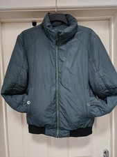 ​Versace Collection Men's Padded Bomber Jacket Olive Size Medium Authentic E803