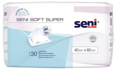 SENI Soft Super Bettschutzunterlage 40x60 cm, 30 St