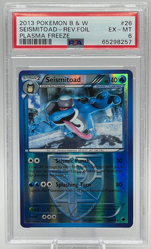 Seismitoad graded PSA 6 for sale on eBay