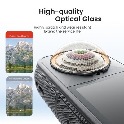 Thin Camera Lens Protector with Clip Mechanism for X4 Air Sports Photography