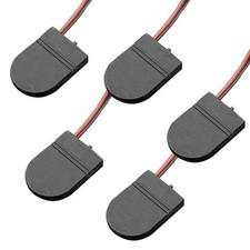 5Pcs Single Coin Cell Organizer for Case CR2032 Button Battery Socket Holder Cov
