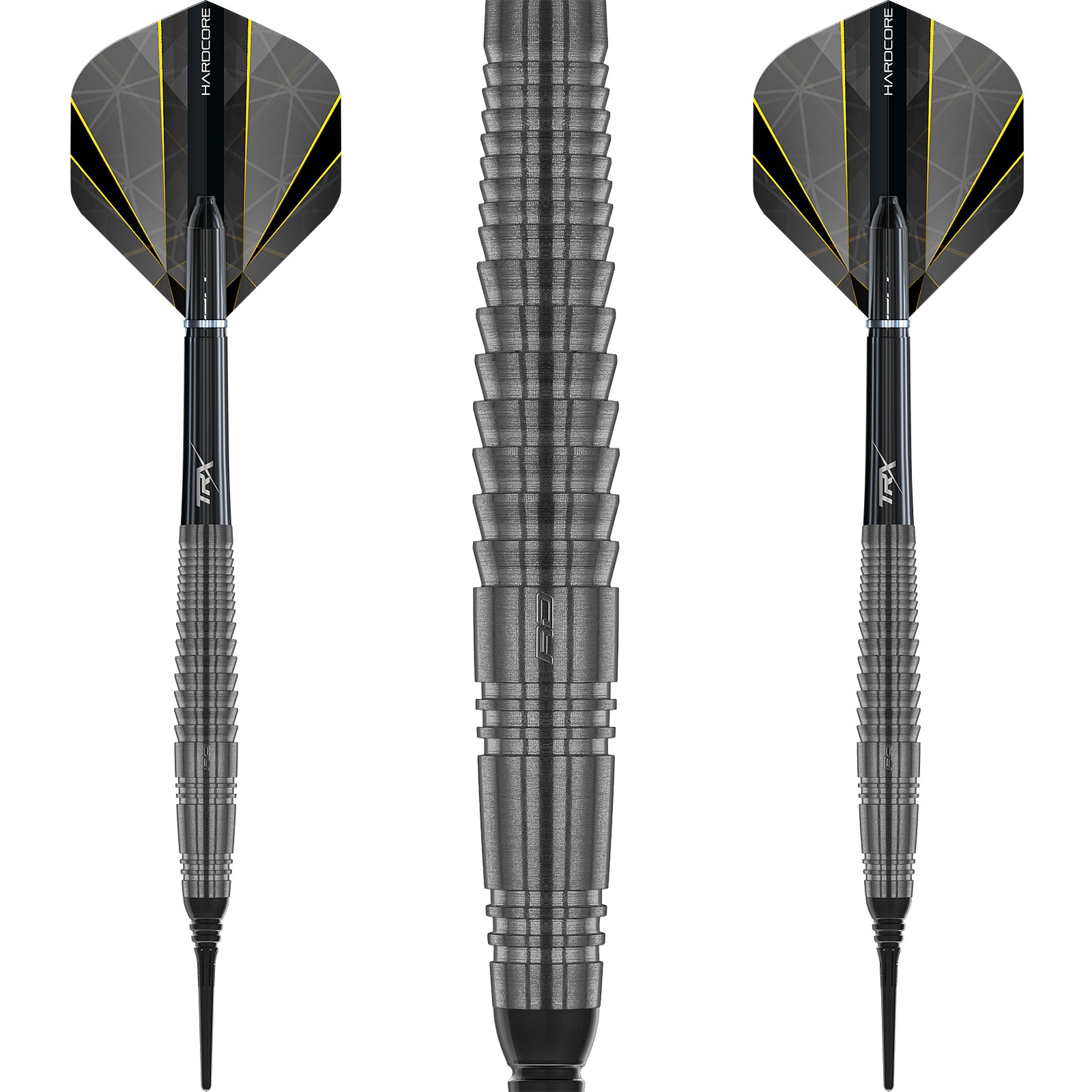 Мягкие дротики Red Dragon Soft Darts Seren 4 Оникс 90% Вольфрамовый наконечник для дротиков Softdart 20 г NEU