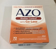 AZO Bladder Control with Go-less Supplement Capsules - 72 Count EX:07/26