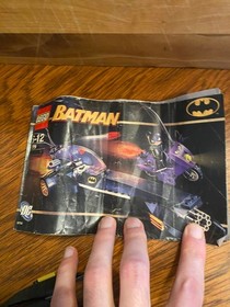 LEGO Batman: The Batman Dragster: Catwoman Pursuit (7779) complete!