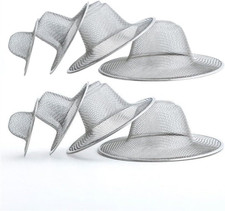 8-Piece Heavy Duty Stainless Steel Sink Strainer Set for Kitchen and Bathroom