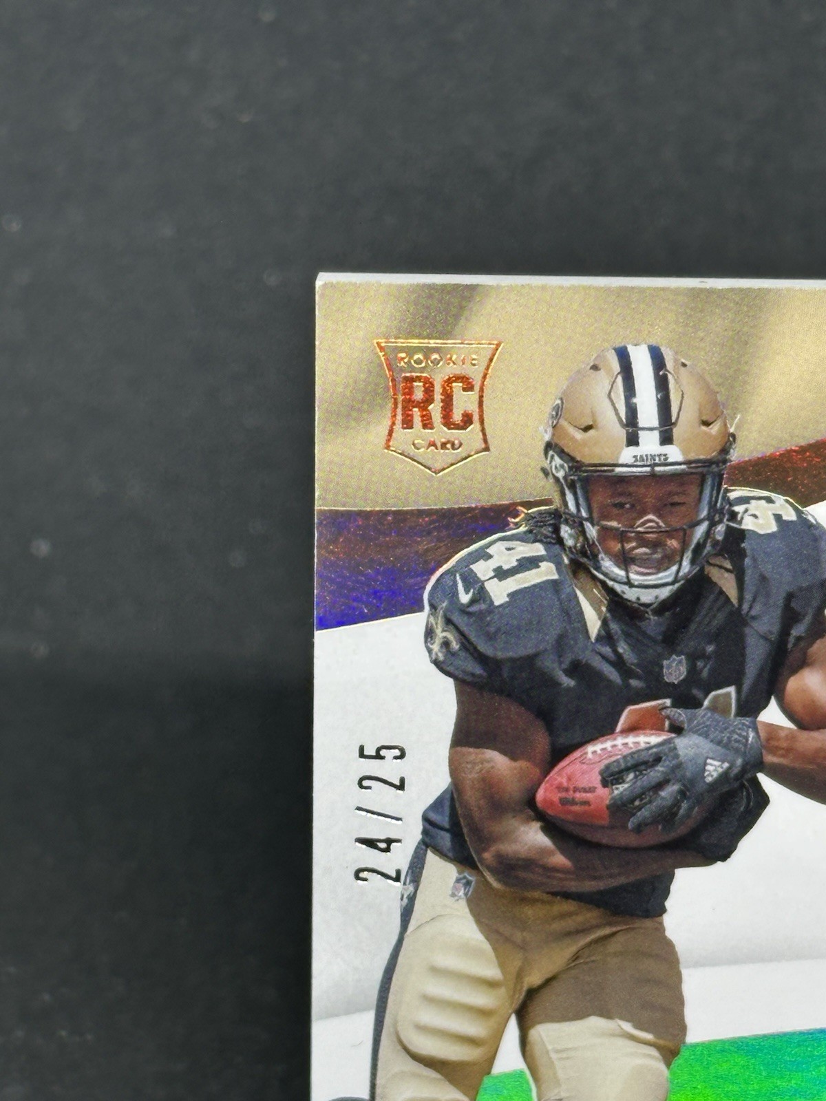 2017 Panini Immaculate Football Alvin Kamara #113 Rookie Patch Auto RPA /25 ⚜️ view 2