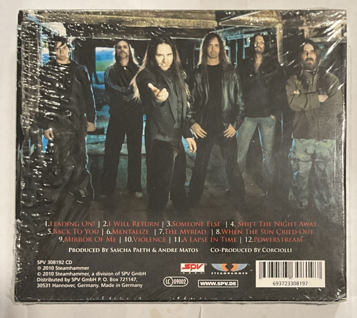 Andre Matos - Mentalize CD 2010 Steamhammer – SPV 308192 [Slipcase