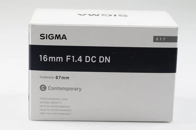 SIGMA 16mm f/1,4 DC DN Contemporary für Fujifilm - SNr: 99928123 - Bild 1 von 3