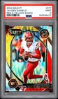 2024 PANINI SELECT RED & YELLOW SHOCK #217 JAYDEN DANIELS ROOKIE RC PSA 9