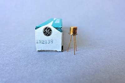 2 x NOS 1N2939, TUNNEL DIODE, GERMANIUM, GE USA, NOT USED, TESTED, OWN BOXES