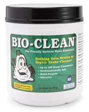 Bio-Clean Drain Septic 2# Can Cleans Drains- Septic Tanks - Grease Traps All Nat