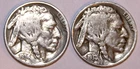 (2) Buffalo Nickels - Full Date - 1934(VG) 1938D(VG) - #4015D - FREE SHIPPING