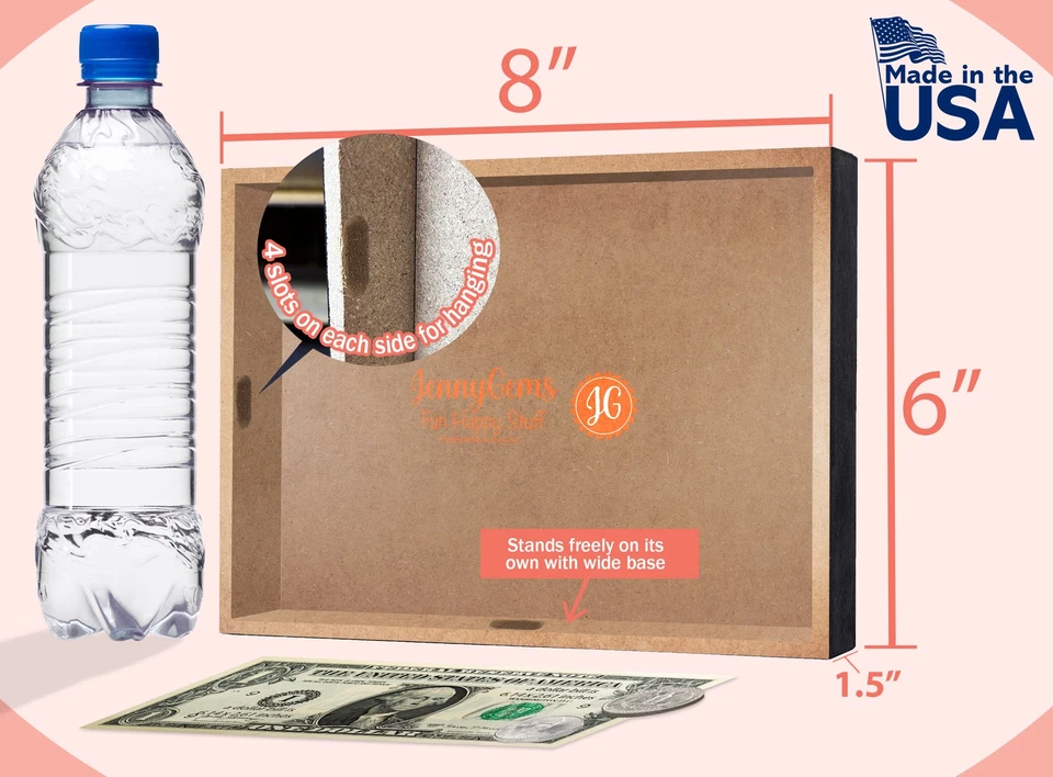 My Biggest Fans Call Me Mom Mom Wooden Gift Sign – Farmhouse Home Décor - Image 2 of 4