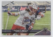 2022 Topps Premier Lacrosse League Rainbow Foil Patrick Resch #129 n1u