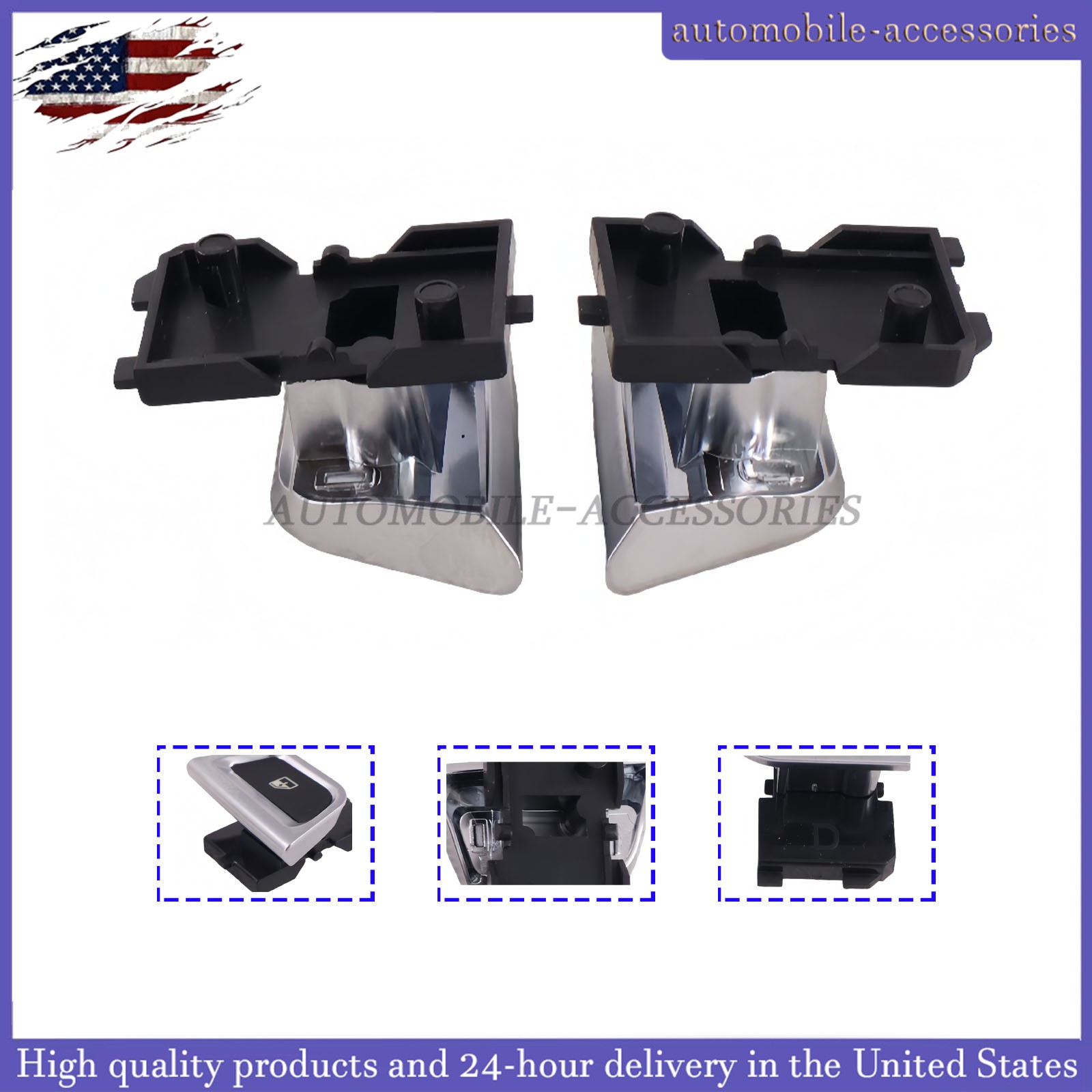 Pair Power Window Button For Ferrari California T 309096 309097 Supporter