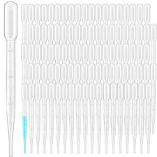 300PCS 3ML Plastic Transfer Pipettes,Disposable Graduated Transfer Pipettes Drop