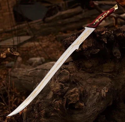 QURESHI KNIFES Valiant Queen Sword Medieval sword Beautiful Gift With Leather Cover & Wall Moun