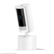 Ring Pan-Tilt Indoor Cam with 360 Horizontal Pan Coverage,